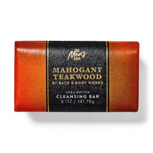 Mahogany Teakwood Shea Butter Cleansing Bar