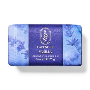 Lavender Vanilla Shea Butter Cleansing Bar